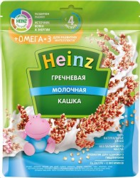 Каша молочная Heinz гречневая с омега-3 с 4 мес 200 г