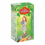 Сок для детей, Сады Придонья 125 мл яблоко слива с мякотью с 5 мес