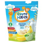 Каша молочная, Фрутоняня 200 г овсяная с яблоком и бананом с 6 мес сухая быстрорастворимая