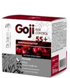 Крем Dr. Sante Годжи Эйдж Контрол 55+ ультра-лифтинг микроскульптор ночной для всех типов кожи 50 мл
