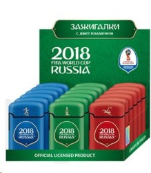 Зажигалка, Zenga (Зенга) 1 шт ZL-3 FIFA World Cup Football Figures арт. 99003