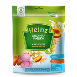 Каша молочная Heinz овсяная с персиком с 5 мес 250 г